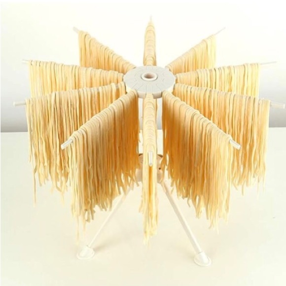 Ourokhome collapsible Pasta Drying rack in white - Picture 4 of 10